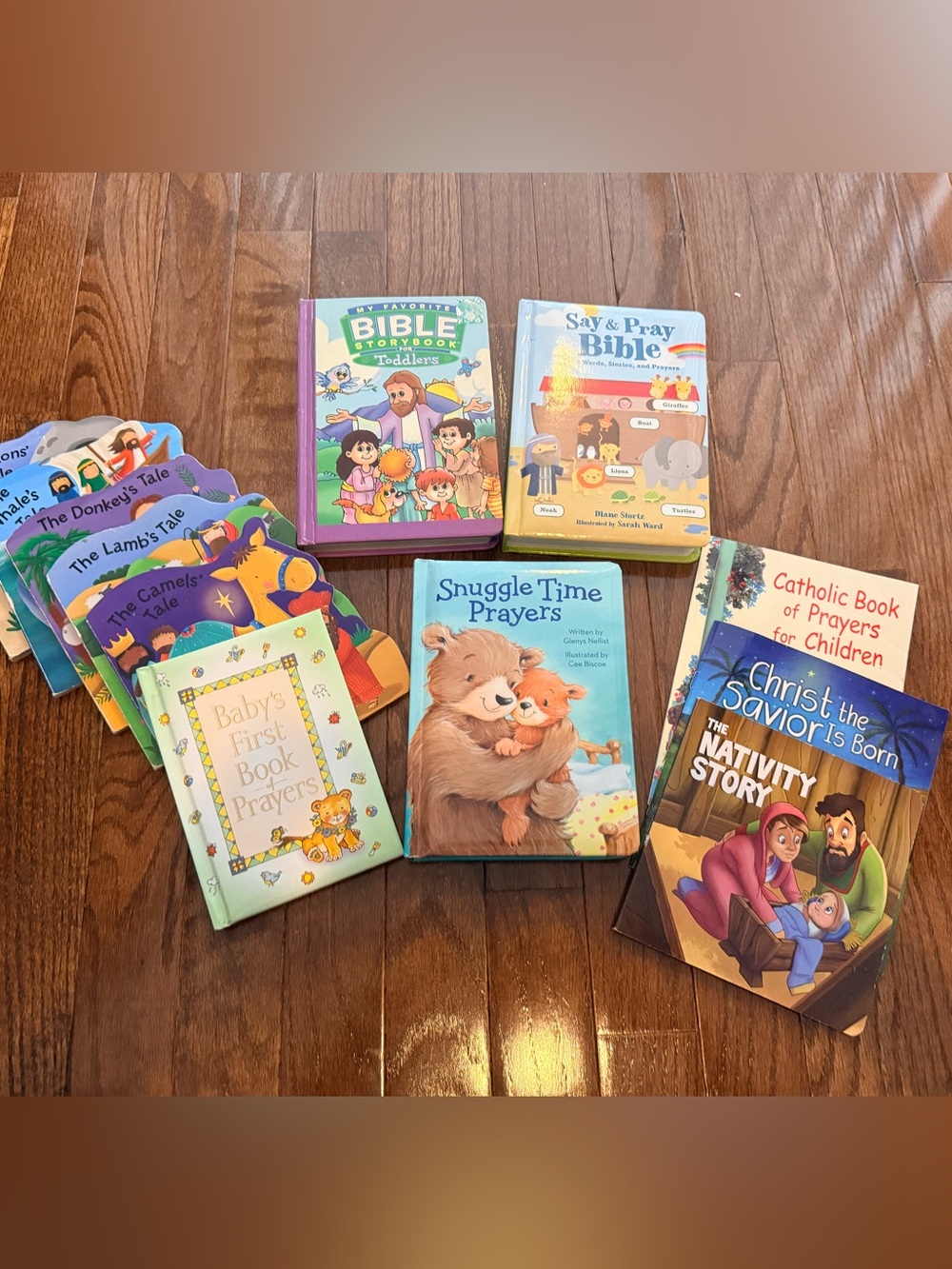 12 Christian Religious Bible/Prayer Books for Children